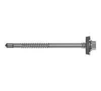 REFABO 17026/0 RP-7K-P Plus - Vite per trapano a sandwich 5,5 x 210, disco di tenuta 19 mm, bimetallico A2, in acciaio inox, 5,5 x 210