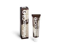 RefectoCil Eyelash And Eyebrow Tint tinta per ciglia e sopracciglia per occhi delicati 15 ml tonalità 3 Natural Brown