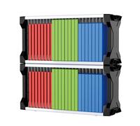 Refein Porta Giochi PS5, Porta CD a Colonna Torre Di Archiviazione Per Videogiochi Con Supporto Universale Per Ps5/Xbox/Nintendo Switch Games Con 2 Rack Per Cuffie e Controller