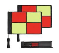 Referee Flags Soccer | Football Linesman Flags | Non Slip Grip