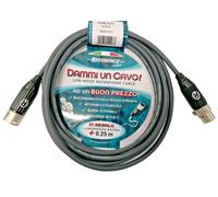 Reference Cavo Canon XLRMF-3 Microfono XLR Maschio-Femmina 3 mt Dammiuncavo Gray