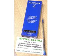 REFIL WATERMAN STANDARD MAXIMA 12pz BLU INK ENCRE TINTA