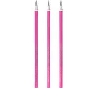 Legami - Refill per Penna Gel Cancellabile, Set 3 Pezzi, Altezza 13 cm, Inchiostro Termosensibile Rosa, Punta 0,7 mm