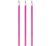 Legami - Refill per Penna Gel Cancellabile, Set 3 Pezzi, Altezza 13 cm, Inchiostro Termosensibile Rosa, Punta 0,7 mm