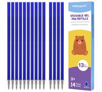 Refill per Penna Gel Cancellabile compatibili con Legami 14 Pezzi Blu Altezza 13