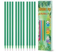 Refill per Penna Gel Cancellabile, Mine di ricambio, Inchiostro Termosensibile, 12 Pezzi, Colori multipli, Punta 0,5 mm, Particolarmente adatto per la scuola e la vita quotidiana (6)