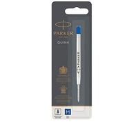 Refill Quink Gel - blu - punta media - Parker