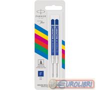 REFILL SFERA 12PZ BLU FINE FUSTO PLASTICA PARKER