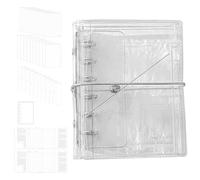 Refillable Journal Binder, A7 Tri Fold Planner Book, Detachable Notebook Pages System, Compact Writing Organizer, for Kids Adults School Classroom College Dorm Office Travel Outdoor Camping Use