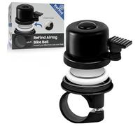 ReFind Campanello per Bici con Airtag. Supporto Nascosto per Apple Airtag e Tracker P09. Campanello Antifurto con Tracciamento per Bicicletta, eBike o Monopattino. (Senza Tracker)