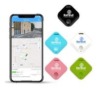 ReFind R4 Localizzatore Intelligente per Android e iPhone. Mini Tag GPS Bluetooth 5.0 Trova Chiavi. Alternativa Samsung AirTag per Chiavi, Animali, Portafogli e Bagagli (Verde)