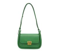 REFKIT Borse a tracolla femminili verdi for le donne Borsa a tracolla in pelle PU Piccola borsa a tracolla con patta Borse da donna(Green)