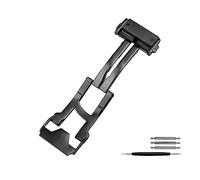 REFKIT Cinturino dell'orologio Fibbia in Acciaio for Hublot for Fusion Classic for Big Bang for Orologio Serie King Power Chiusura Pieghevole 22m Pelle Accessori in Gomma (Color : Black, Size : 18mm)