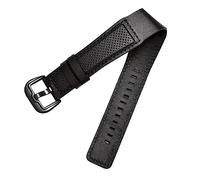 REFKIT Cinturino in Pelle for Dietrich for OTC-AO1 for Cinturino OT-3 Cinturino Nero 24mm for stomi Orologi da Polso Neri (Color : Black Black, Size : 24mm)