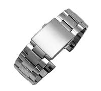 REFKIT for Diesel for DZ4318 for 4323 for 4283 for 4309 Cinturino in Acciaio Inossidabile Cinturino for Orologio da Uomo Grande 26m (Color : Silver, Size : 26mm)