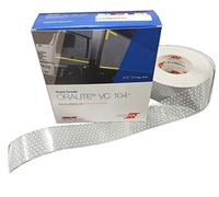 REFL Exite 50 m x 50 mm per contorni, VC104 + bianco nastro marcatura Orafol ORALITE