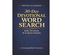 Reflect & Search: 30 Day Devotional Word Search: Puzzle Book
