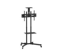 Reflecta 23218 Nero Nero Acciaio 2 ripiani Nero 50 kg 37"-70" (94-178 cm) +/-10°