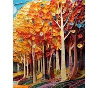 Reflections in the Aspens: A Composition Notebook - 7.5 x 9.25 in College Ruled