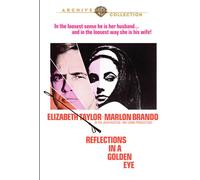 Reflections IN Un D'Oro Occhio DVD (1967) - Elizabeth Taylor, Marlon Brando,