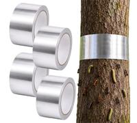 Reflective Aluminum Foil Tree Wrap 4 Piece Weather Resistant Barrier