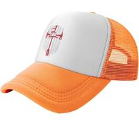 Reflective American Flag Firefighter Thin Red Line Fire Department Unisex Cappello Trucker Classic Cappellino con Visiera Casual Berretto da Baseball per Corsa Estivo All'Aperto