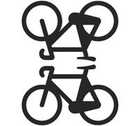 Reflective Berlin Unisex - Adulti Decals Reflex, Bikes Black, Taglia unica