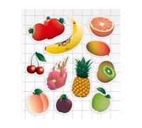 Reflective Berlin Unisex - Adulti K.I.D Reflex Stickers Fruits, Taglia unica