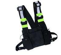 Reflective Chest Bag - Waterproof Running Vest Pack With High-Visibility