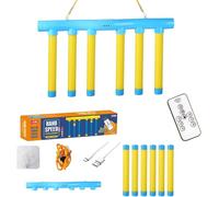 Reflective Drop Stick Challenge Game Set, 2026 New Hand Eye Coordination Reflex Training Toy, 3 Adjustable Speed Modes, for All Ages(Yellow)