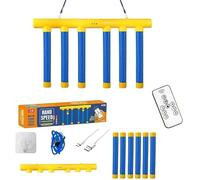 Reflective Drop Stick Challenge Game Set, 2026 New Hand Eye Coordination Reflex Training Toy, 3 Adjustable Speed Modes, for All Ages(Blue)