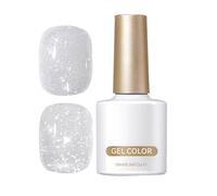 Reflective Gel Polish, 10ml High-Pigment Shine Nail Gel, Sparkling Women Accessories, Girls Manicure Supplies for Salon, Home Use, Holiday Parties, Long-Lasting Finish