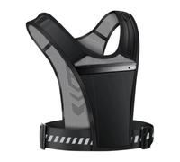 Reflective Running Chest Pack Lightweight Hiking Water Bottle Vest