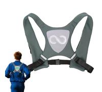 Reflective Running Vest - Illuminated Harness, USB Rechargeable Safety Vest, Bright LED Visibility Gear, Comfortable Wearable Equipment | Night For Biking, Riding, Fishing, Outdoor Sports Activities