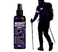 Reflective Spray for Outdoor Cycling - 100ml Weatherproof Quick Dry Agent