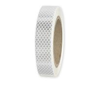 reflecto 03110160-025-10 Nastro Riflettente, Bianco, 25 mm x 5m
