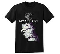 Reflektor Arcade Fire T-Shirt Print Cotton Cool Tee Unisex Male Cotton Short Sleeve Men Tops T-Shirt Black S Unisex 100% Cotton Short-Sleeve T-Shirts Black L