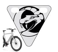 Reflettori Per Biciclette - Strisce Riflettenti Convunziate, Riflettore Sulla Sicurezza Posteriore Anteriore | Per Visibilità In Bicicletta, Accessorio Per La Protezione Per Esterni Per Guid