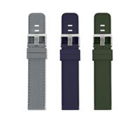 Reflex Active 20mm intercambiabile Smart Watch Grigio, Blu & Verde Cinturino Set, Misura unica