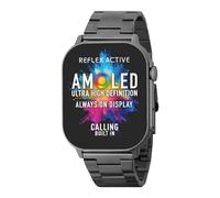 Reflex Active AMOLED Serie 29 Smartwatch da uomo con touch screen da 5,2 cm, cardiofrequenzimetro, misurazione dell'ossigeno nel sangue, impermeabile IP68, fitness tracker per iOS, Android