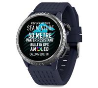 Reflex Active Sea Venture 50m Swim-Safe AMOLED GPS Cinturino Blu Smart Watch