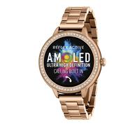 Reflex Active Series 41 Stone Set Rose Gold Bracelet AMOLED Smart Calling Watch