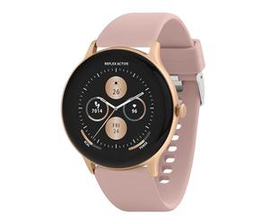 Reflex Active Smart Watch Series 22 da donna rosa 3,5 cm fitness tracker chiamate, notifiche, cardiofrequenzimetro, contacalorie, compatibile con Android iOS, rosa, Moderno