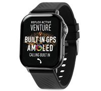 Reflex Active Venture AMOLED GPS Chiamate Cinturino Nero Smart Watch