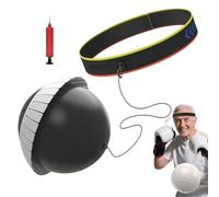 Reflex Ball - Attrezzo regolabile per allenamento con colpi | Palla di reazione per boxe, per adolescenti, bambini, allenamento e allenamento a casa, palestra, allenamento sportivo