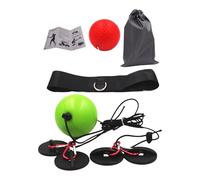 Reflex Ball Boxe Adulto | Attrezzatura da boxe per allenamento a casa | Set di fasce per palla reflex senza trapano, per migliorare le competenze dei principianti, attrezzatura per la casa