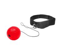 Reflex Ball da Boxe per Allenamento Rosso e Nero