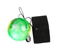 Reflex Bounce Trainer, Rubber Ball Wrist Practice With Rebound Cord, 6CM | Quick Rebound Action Improves Timing Builds Hand Eye Coordination Portable Wrist Strap For Solo Practice Indoor Outdoor Play