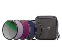 REFLEX CAMERA Kit filtro magnetico ND8, ND64, ND1000, CPL, anello adattatore magnetico e custodia rigida | Serie PRO per obiettivi DSLR e mirrorless (kit filtro 67 mm)