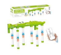 Reflex Catch Game - Remote-Controlled Drop Stick Challenge for Eye-Hand Coordination, Reaction Training & Focus Improvement, USB Powered Fast-Response Game for Family, Adults & Group Play(6-A)